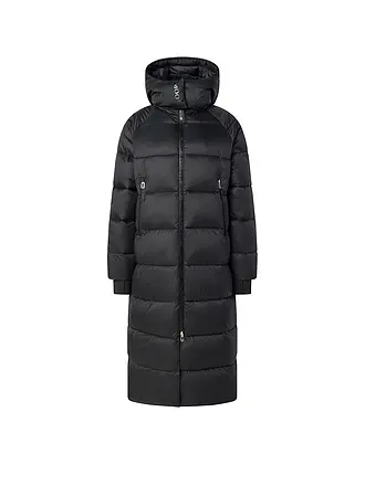 JOOP | Nome prodotto: Steppmantel CARINA
Marchio: JOOP
Colore: nero
Categorie: Moda,Donna

Lunghezza manica: Manica lunga
Materiale: Poliestere / Poliammide
Tipo di colletto: Collo alto,Cappuccio
Motivo: Tinta unita
Vestibilità (capispalla): Regular
Stile: Smar | 